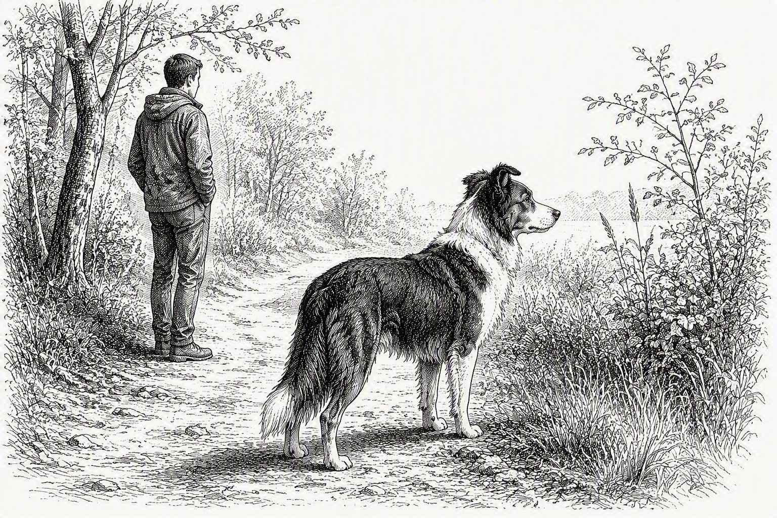 Parfois, il suffit de ralentir pour voir ce que notre chien essaie de nous montrer
